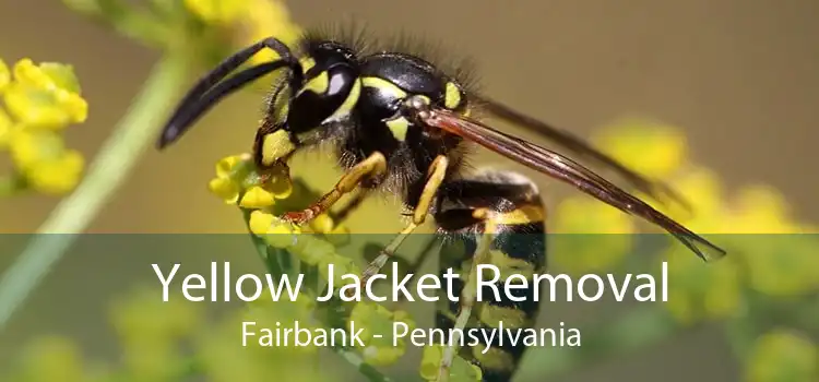 Yellow Jacket Removal Fairbank - Pennsylvania